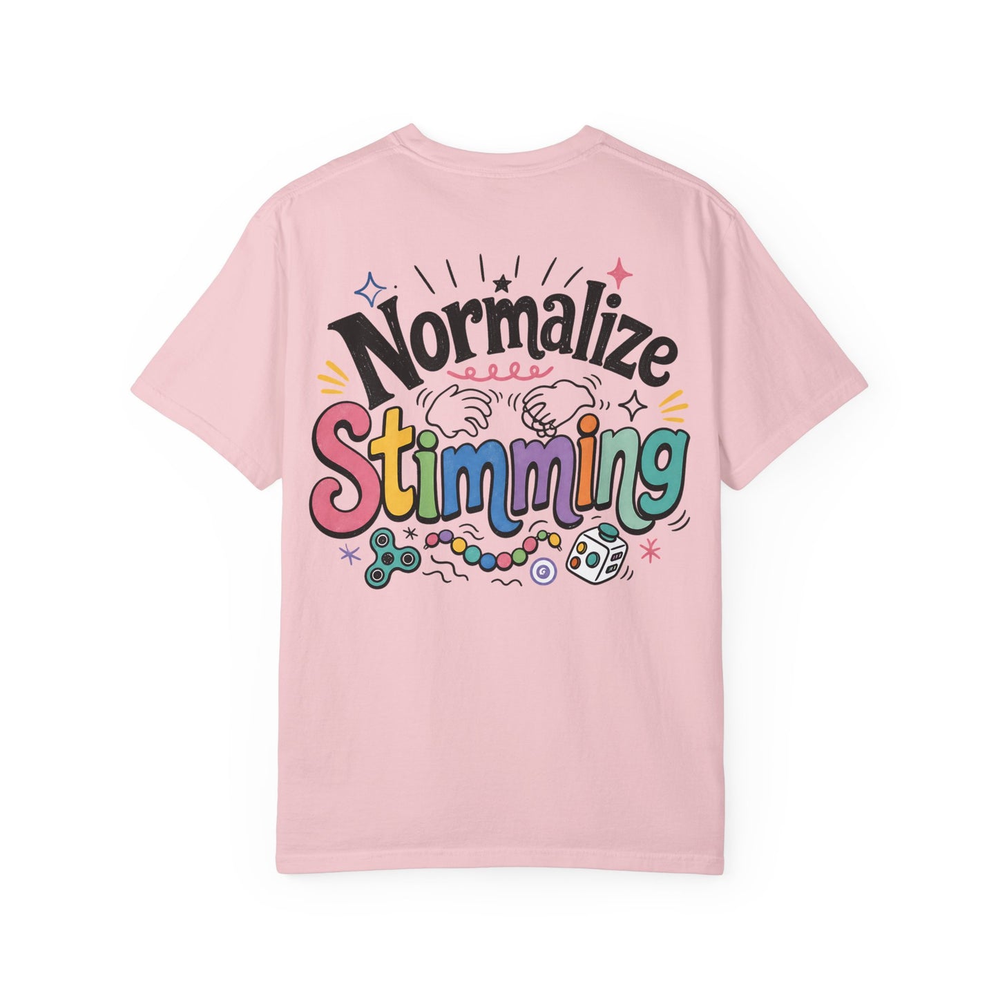 Normalize Stimming T-Shirt — Neurodiversity Awareness Graphic Tee