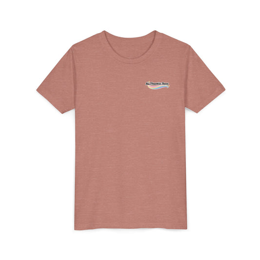 Pizza Tee — "Breakfast, Lunch, & Dinner" Graphic Youth T‑Shirt BACK PRINT