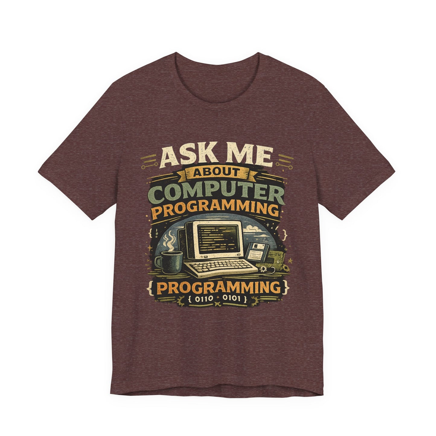 Ask Me About Computer Programming T-Shirt image