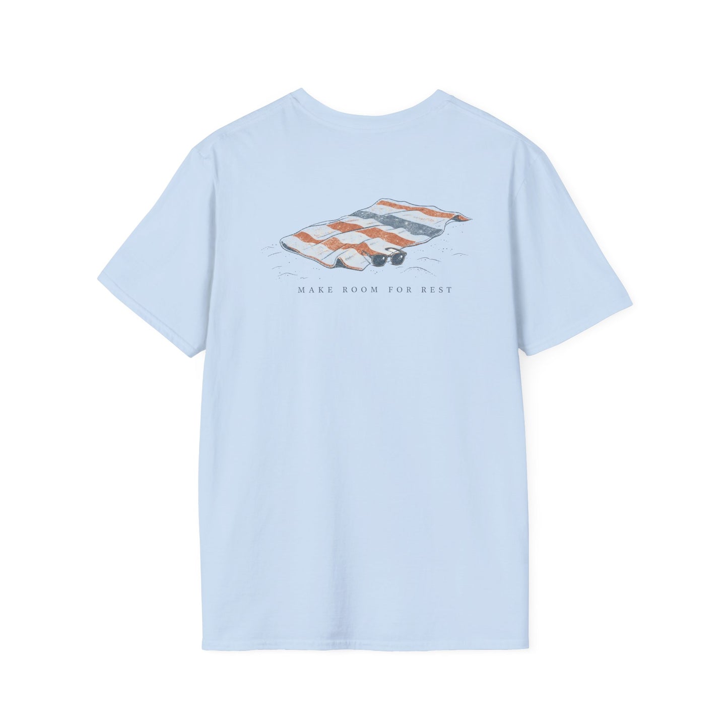 Make Room For Rest Beach Towel T-Shirt