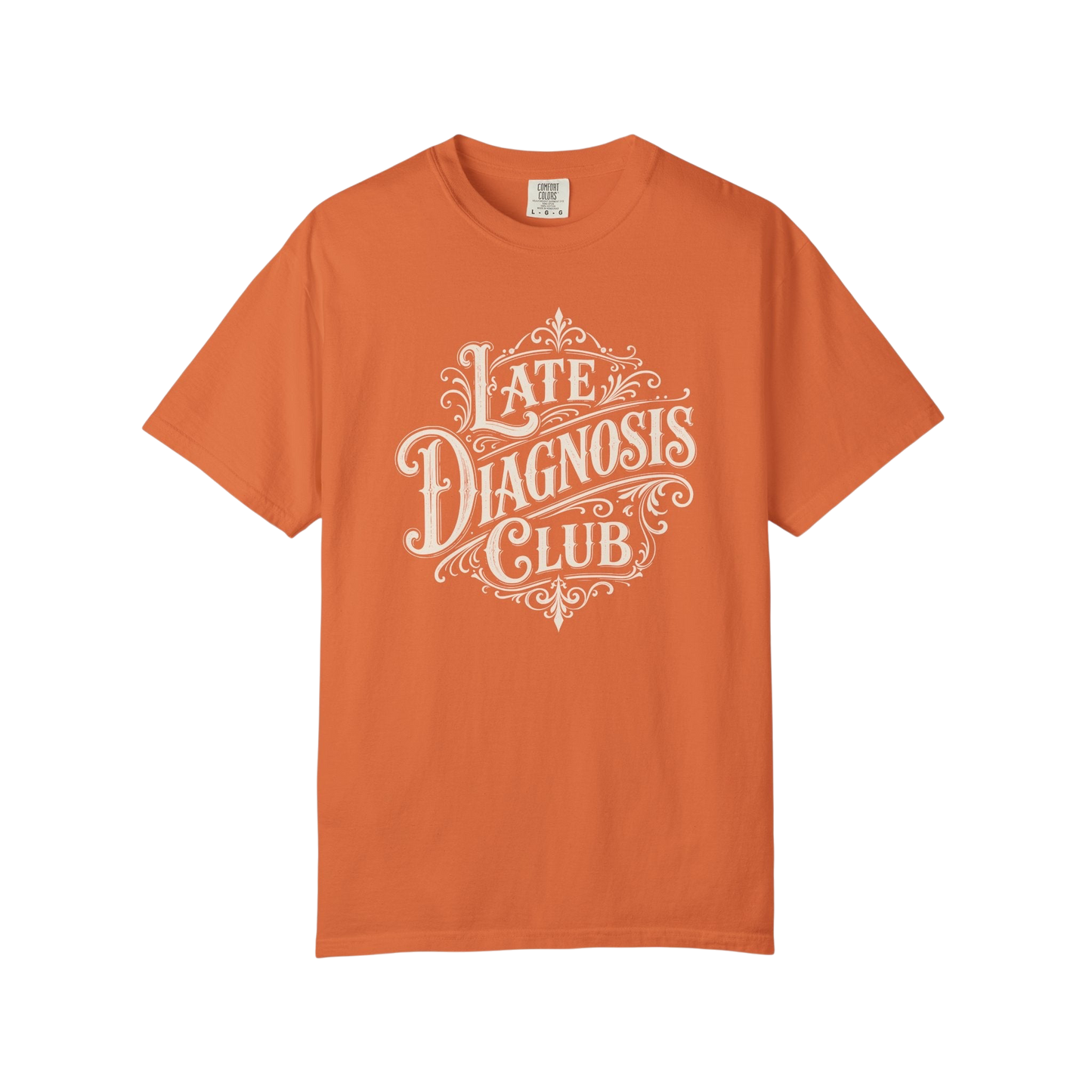 "Late Diagnosis Club" Autism ASD Vintage-Style Graphic Tee