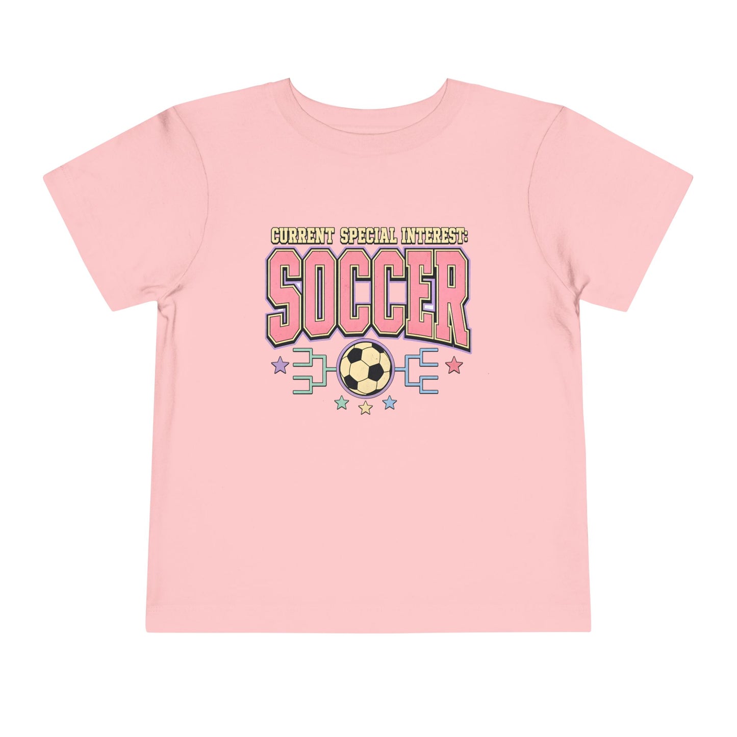 Toddler Soccer Tee — "Currently Special Interest: Soccer" Kids Graphic Shirt