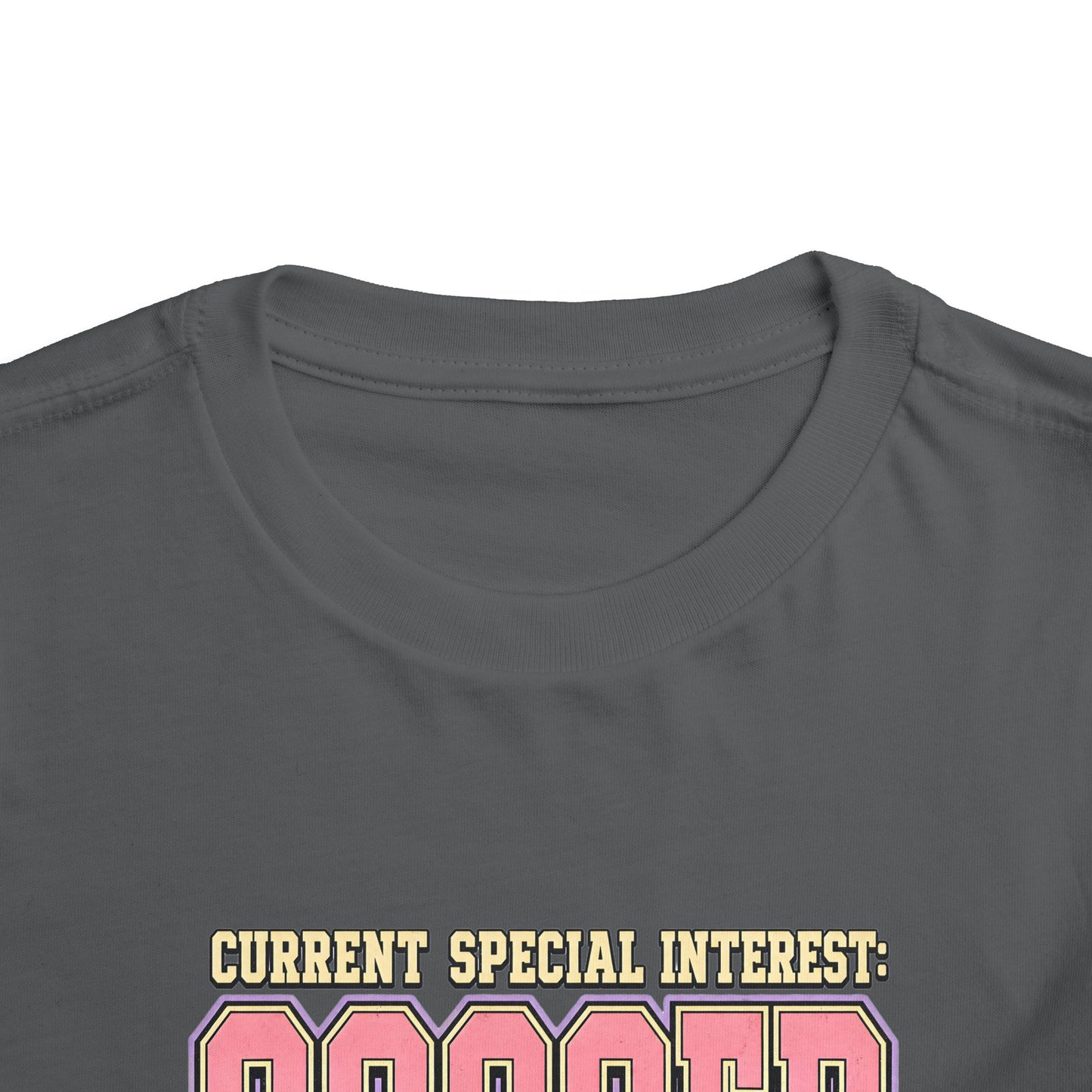 Toddler Soccer Tee — "Currently Special Interest: Soccer" Kids Graphic Shirt