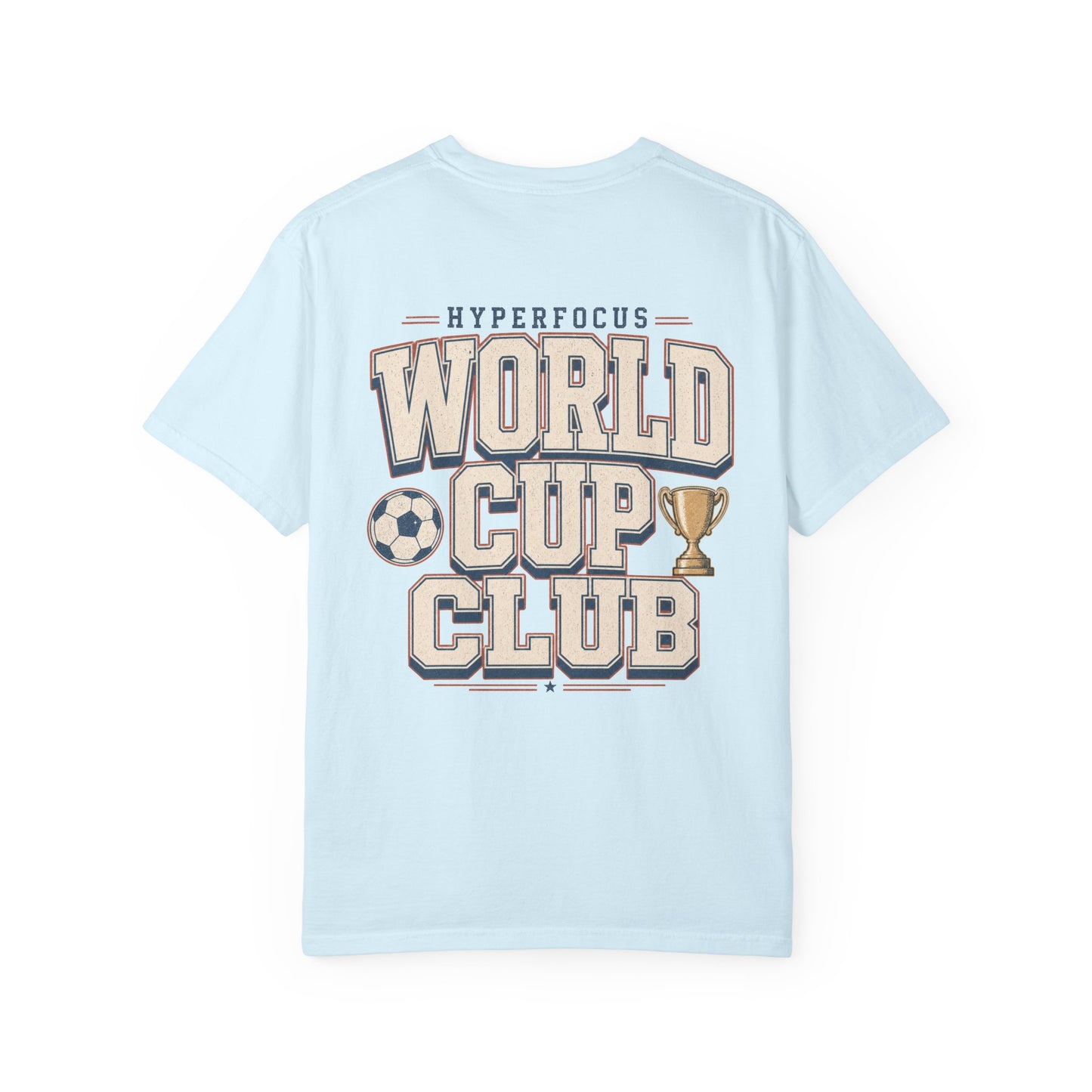 World Cup Club T-Shirt — Retro Soccer Graphic Tee BACK PRINT