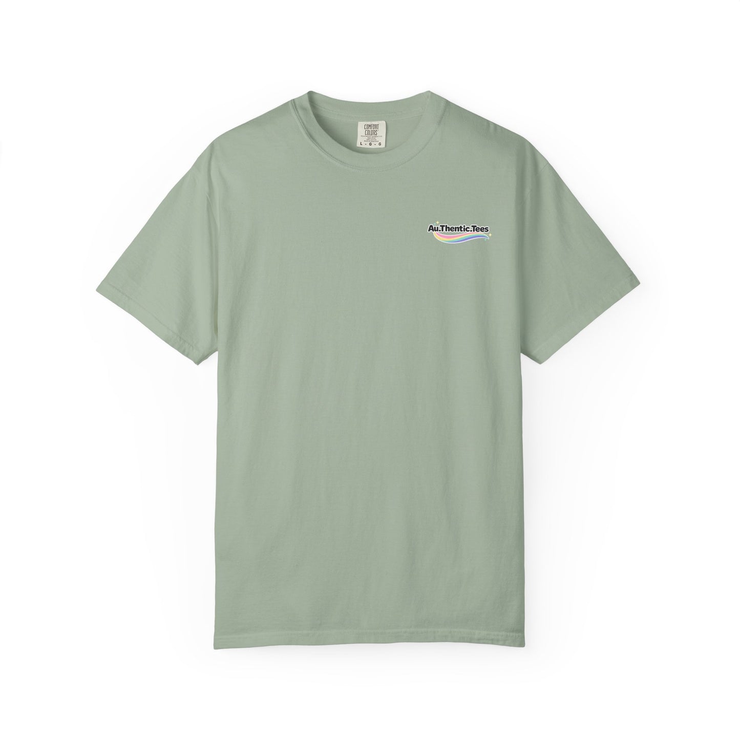 Autistic Silly Goose T-Shirt —BACK PRINT- Retro Silly Goose Design, “Working to My Own Rhythm” Autism Pride Tee