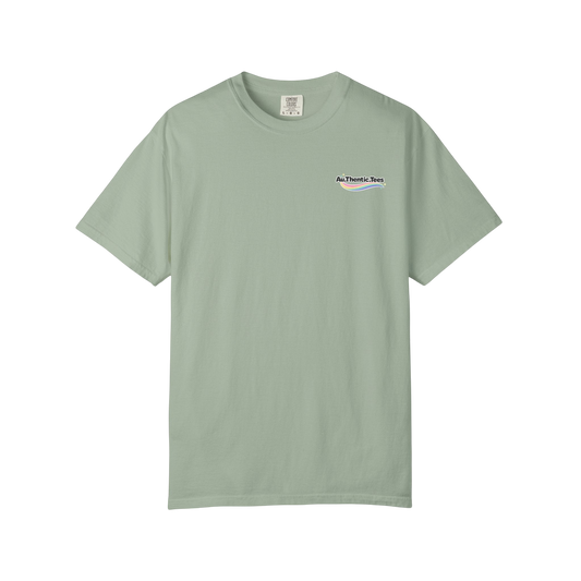 Autistic Silly Goose T-Shirt —BACK PRINT- Retro Silly Goose Design, “Working to My Own Rhythm” Autism Pride Tee