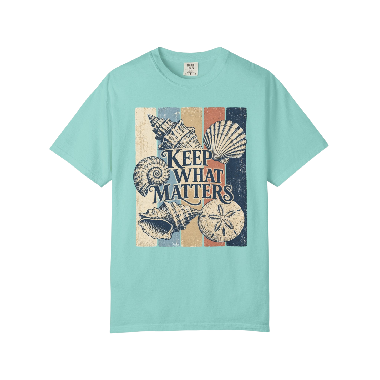 Keep What Matters Seashell T-Shirt