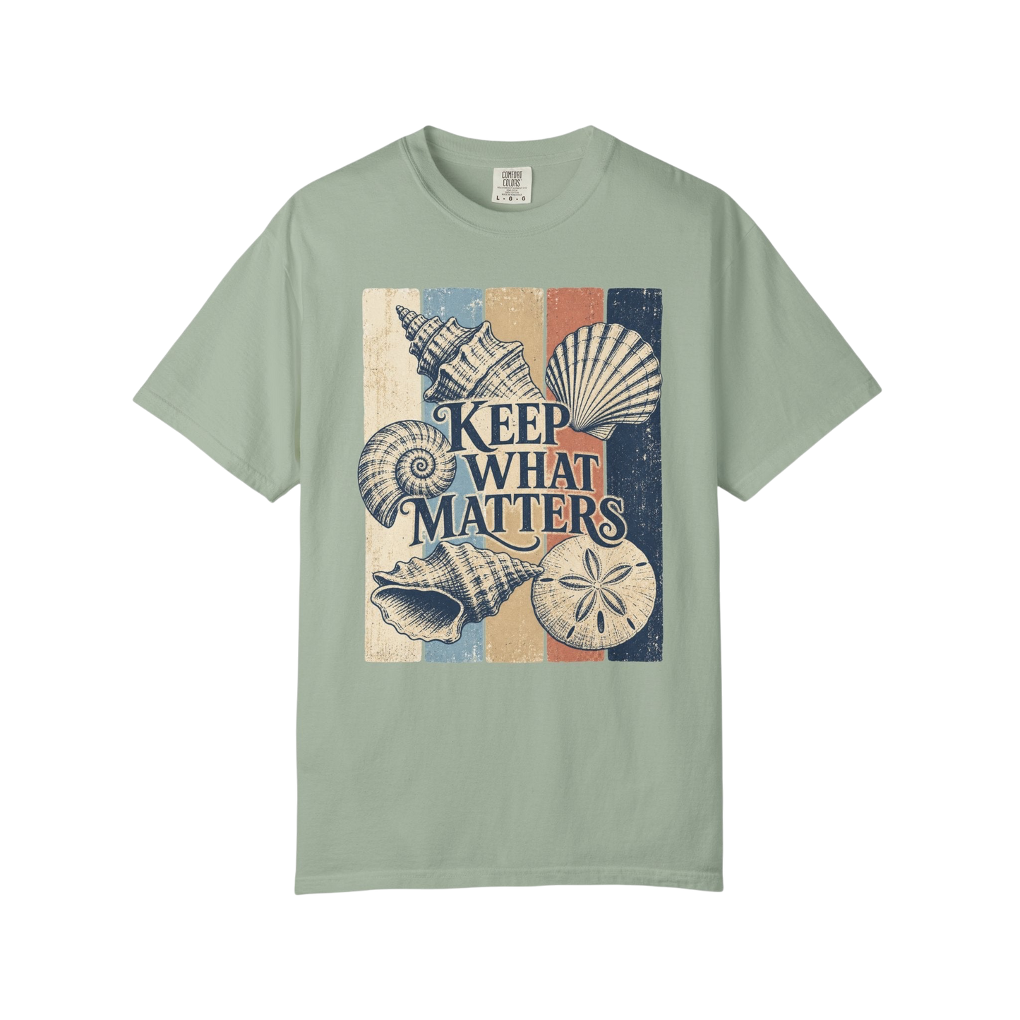 Keep What Matters Seashell T-Shirt