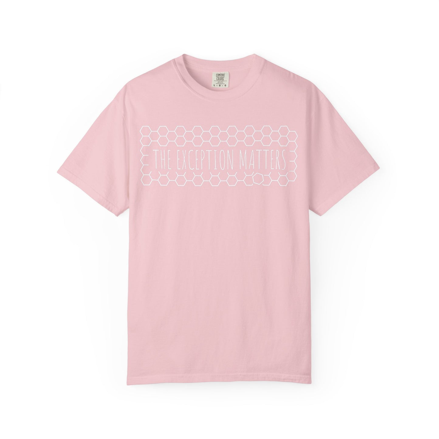 The Exception Matters T-Shirt — pattern recognition Honeycomb Graphic Tee