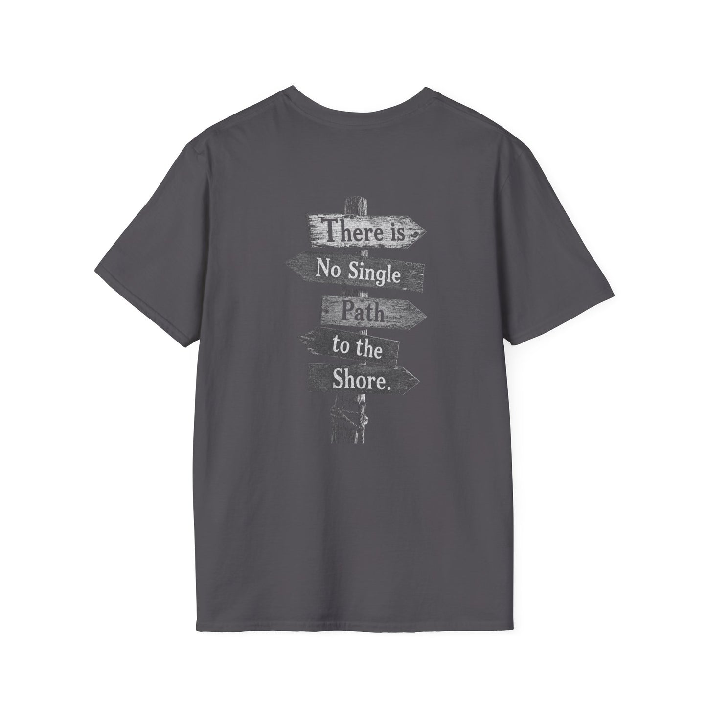 No Single Path Graphic Tee – Wooden Signpost