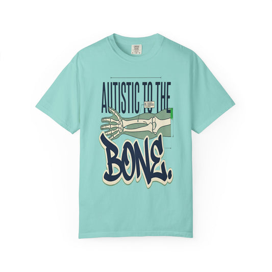 Autistic to the Bone Graphic Tee — Skeletal Autism Pride T-Shirt