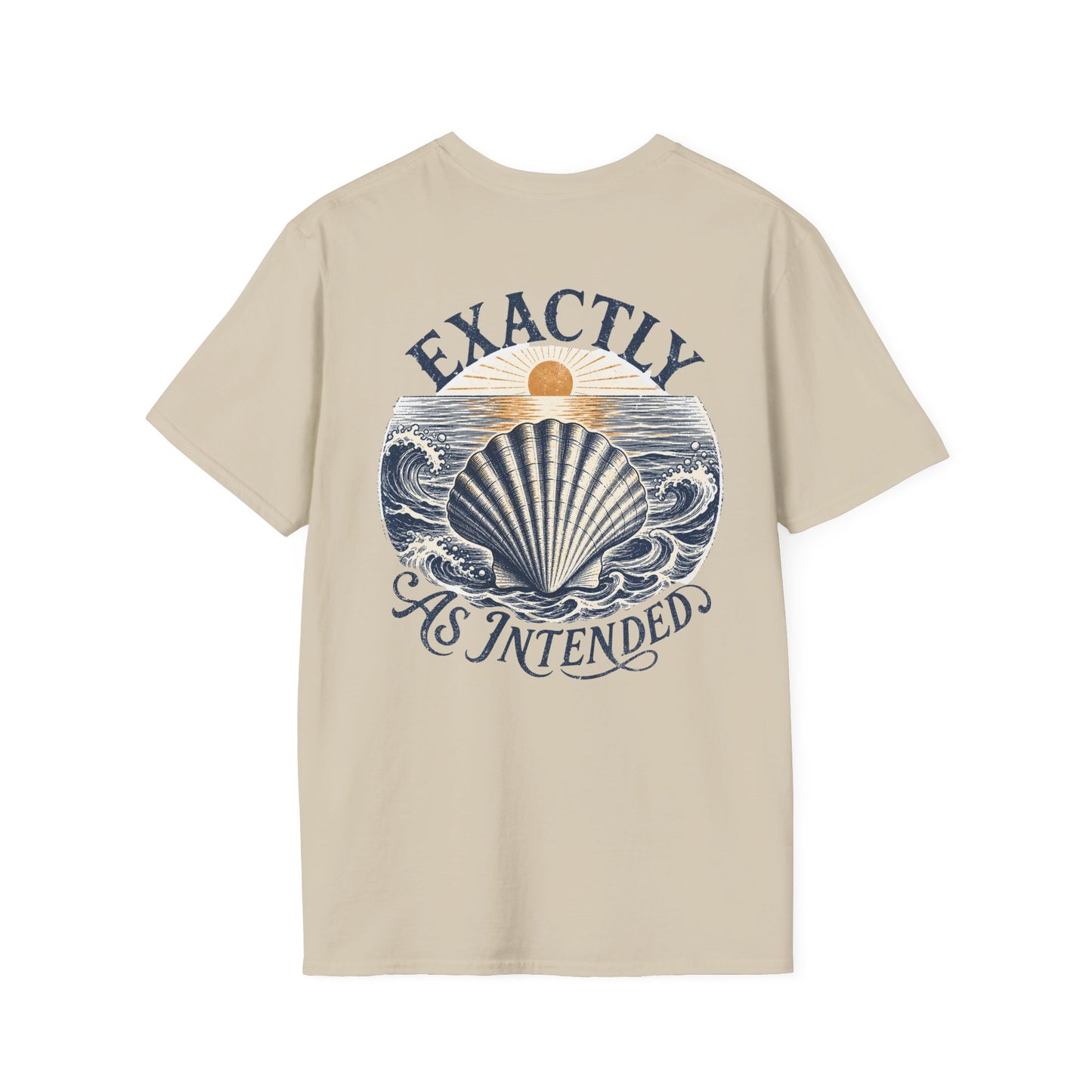 "Exactly As Intended" Sun & Sea Graphic Tee