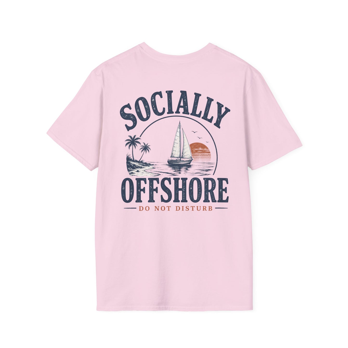 Socially Offshore Graphic Tee – Sailboat Sunset t-shirt