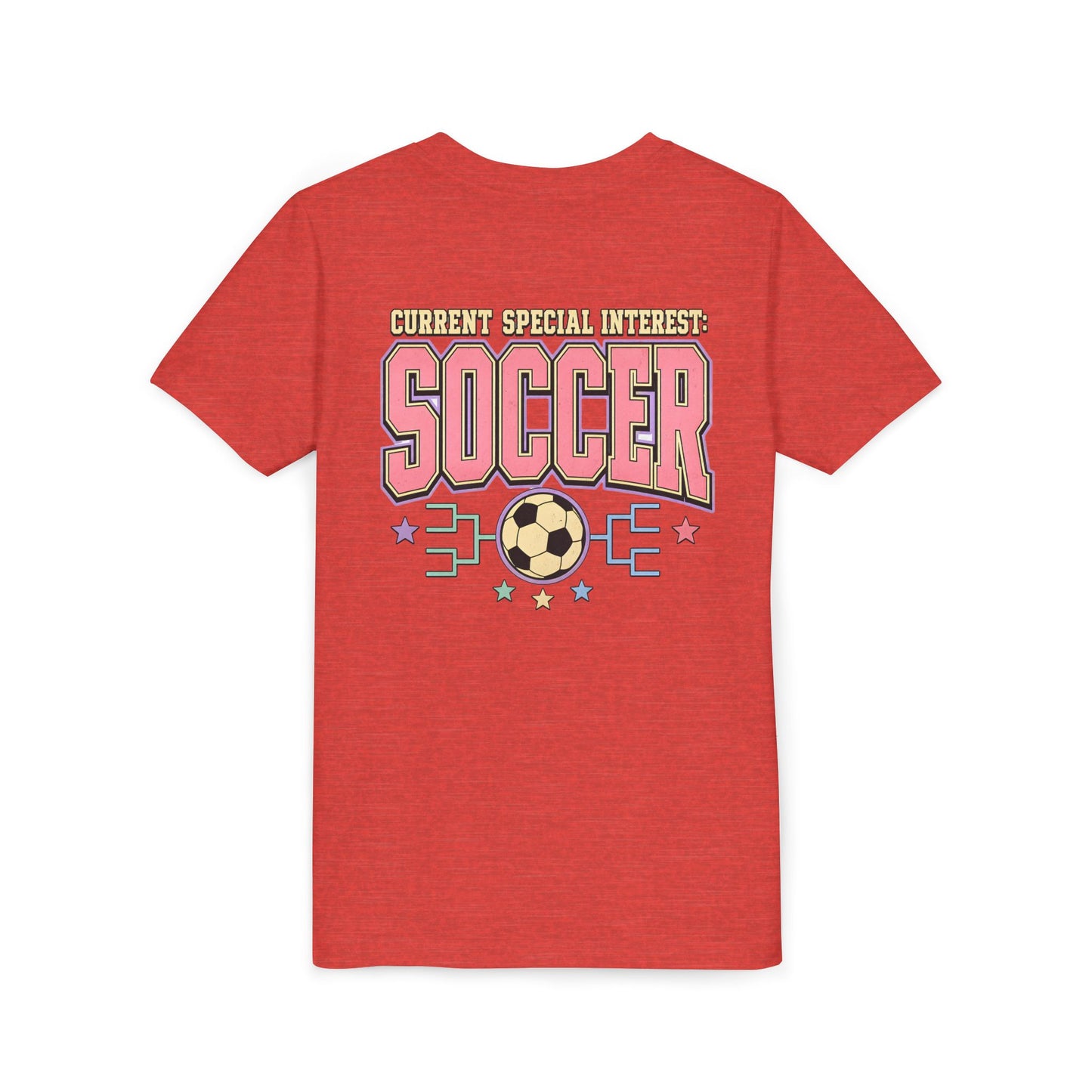 Soccer T‑Shirt – "Current Special Interest: Soccer" Youth Graphic Tee