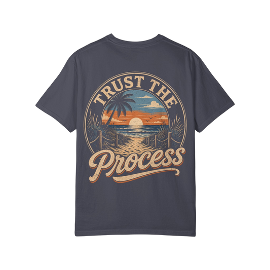 Trust the Process Beach Sunset T-Shirt