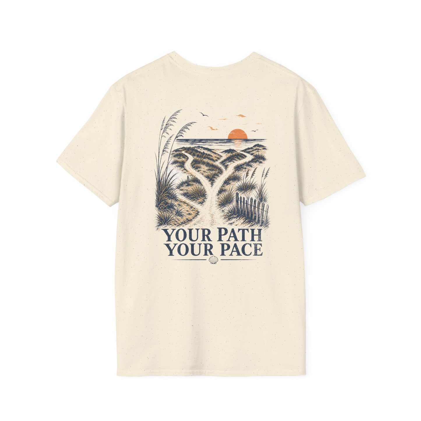 "Your Path Your Pace" Vintage Coastal Graphic Tee