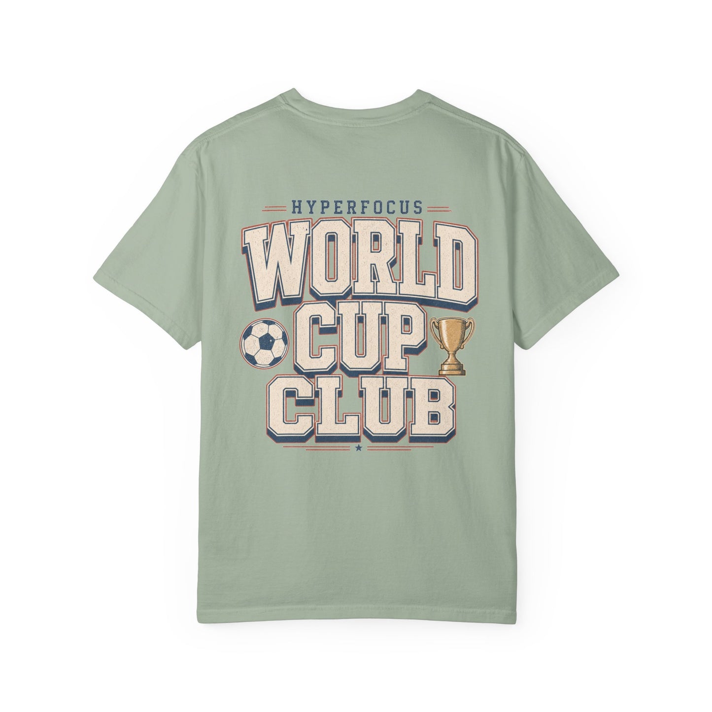 World Cup Club T-Shirt — Retro Soccer Graphic Tee BACK PRINT