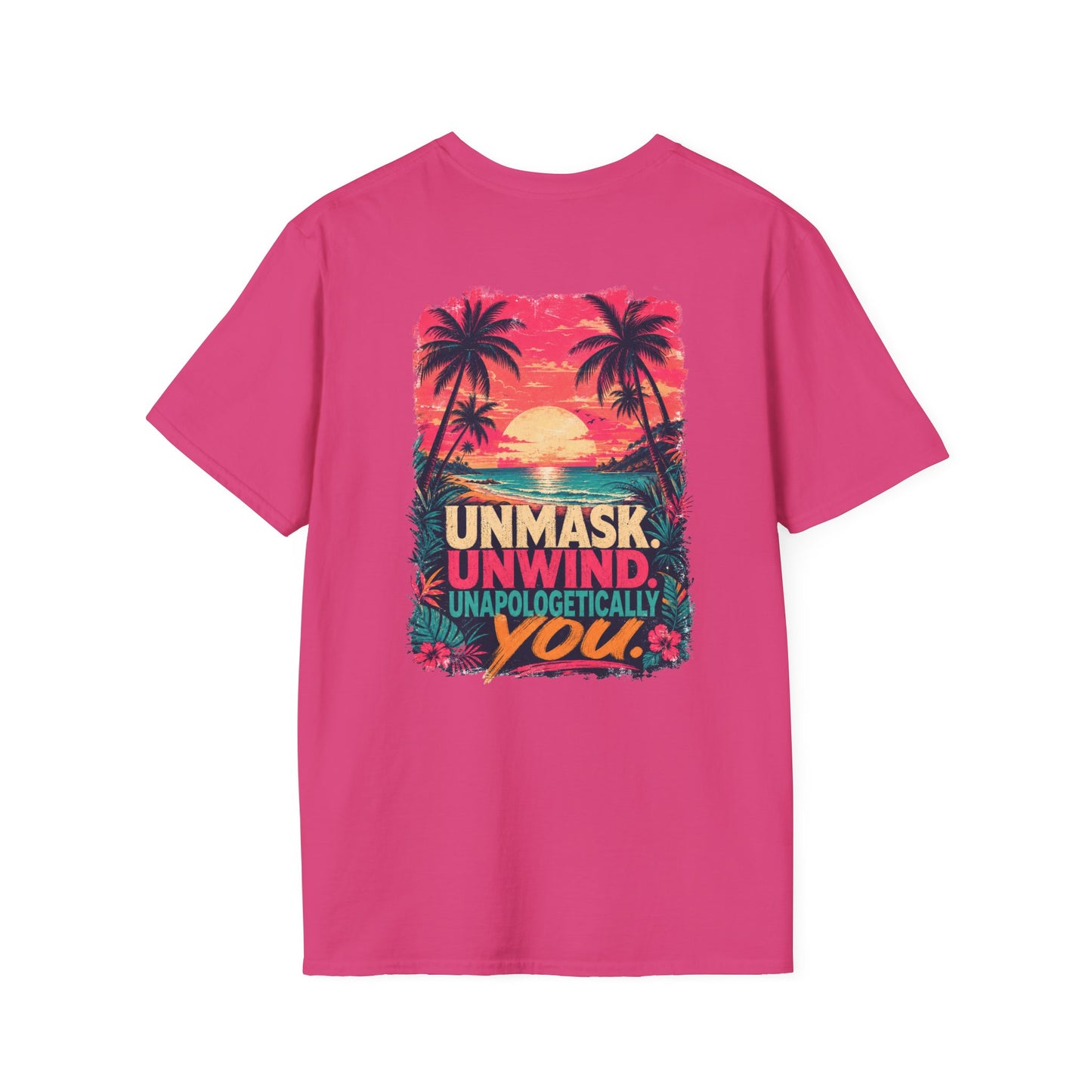 Unmask & Unwind Tropical Graphic Tee