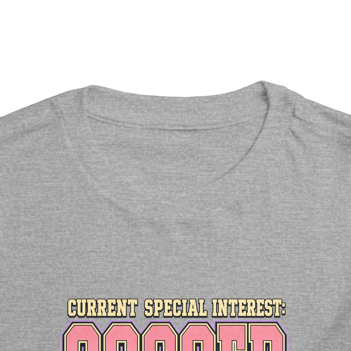 Toddler Soccer Tee — "Currently Special Interest: Soccer" Kids Graphic Shirt