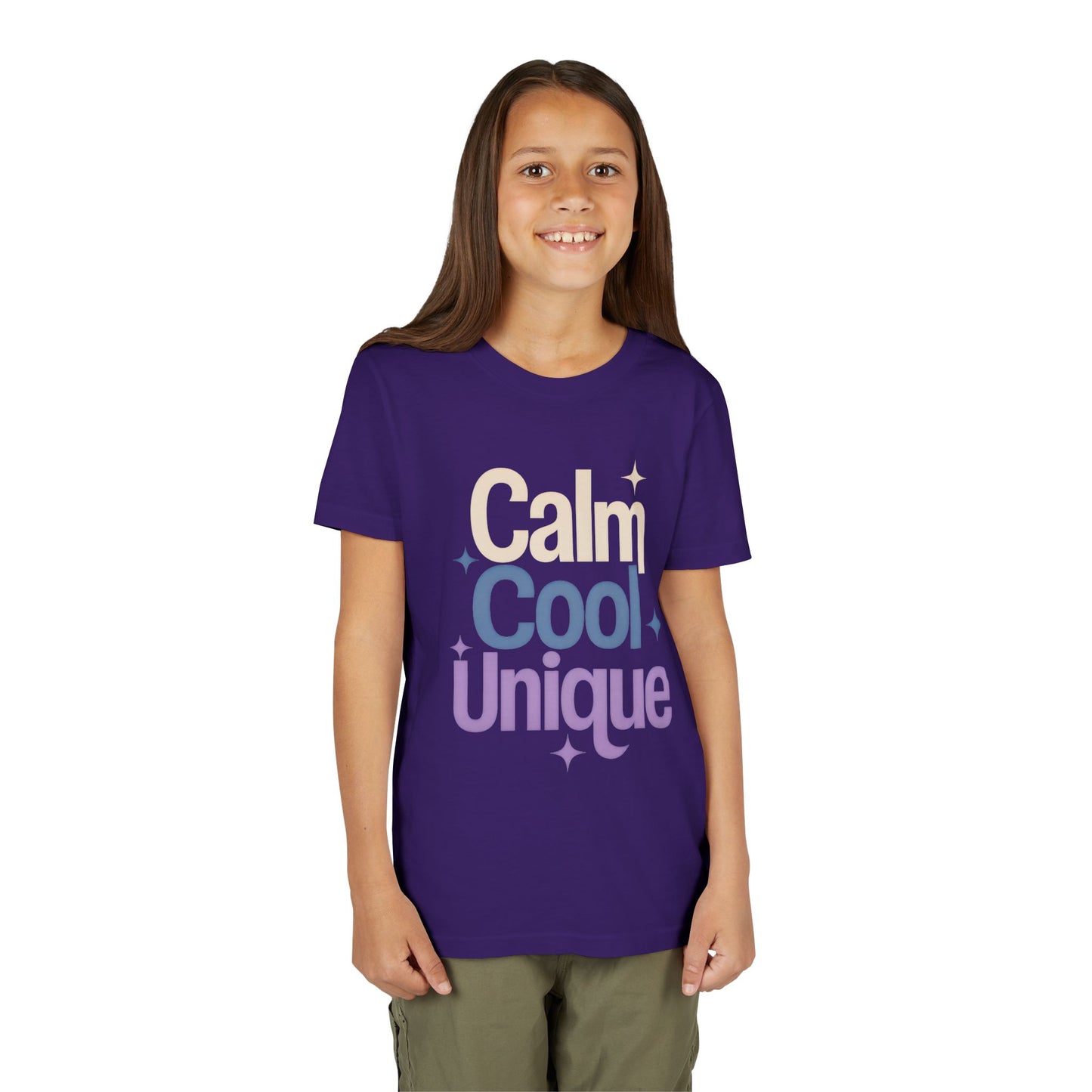 Youth Tee – Calm Cool Unique Retro Graphic Kids Shirt