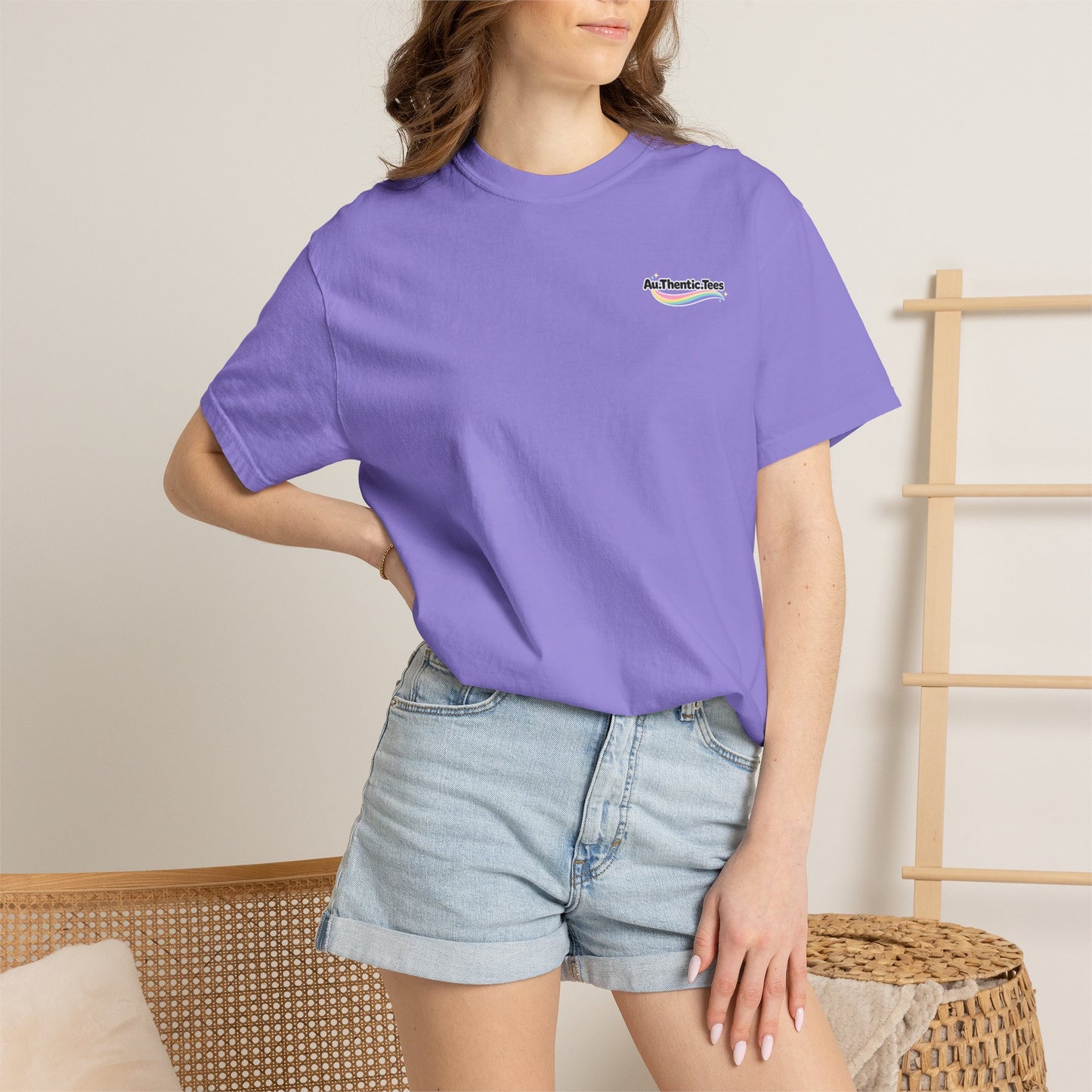 100% Neurospicy T-Shirt — Vintage Train 'Toot Toot' Graphic Tee BACK PRINT
