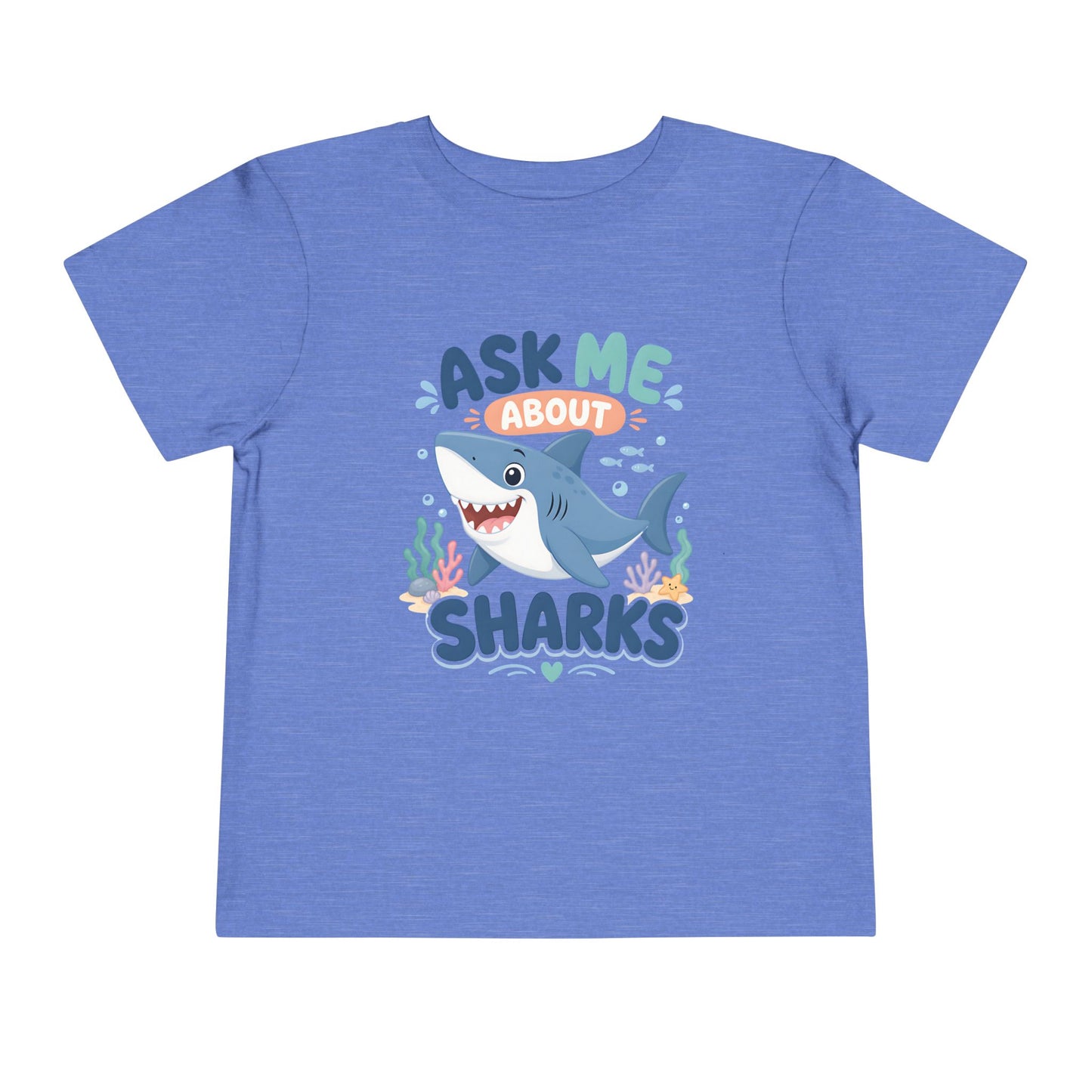 Ask Me About Sharks Toddler Tee image 12