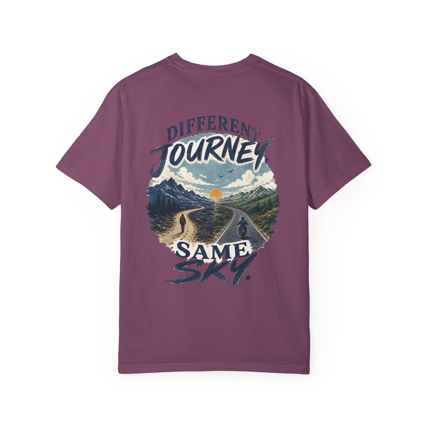 Different Journey Same Sky T-Shirt — Inspirational Autism Graphic Tee