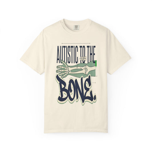 Autistic to the Bone Graphic Tee — Skeletal Autism Pride T-Shirt
