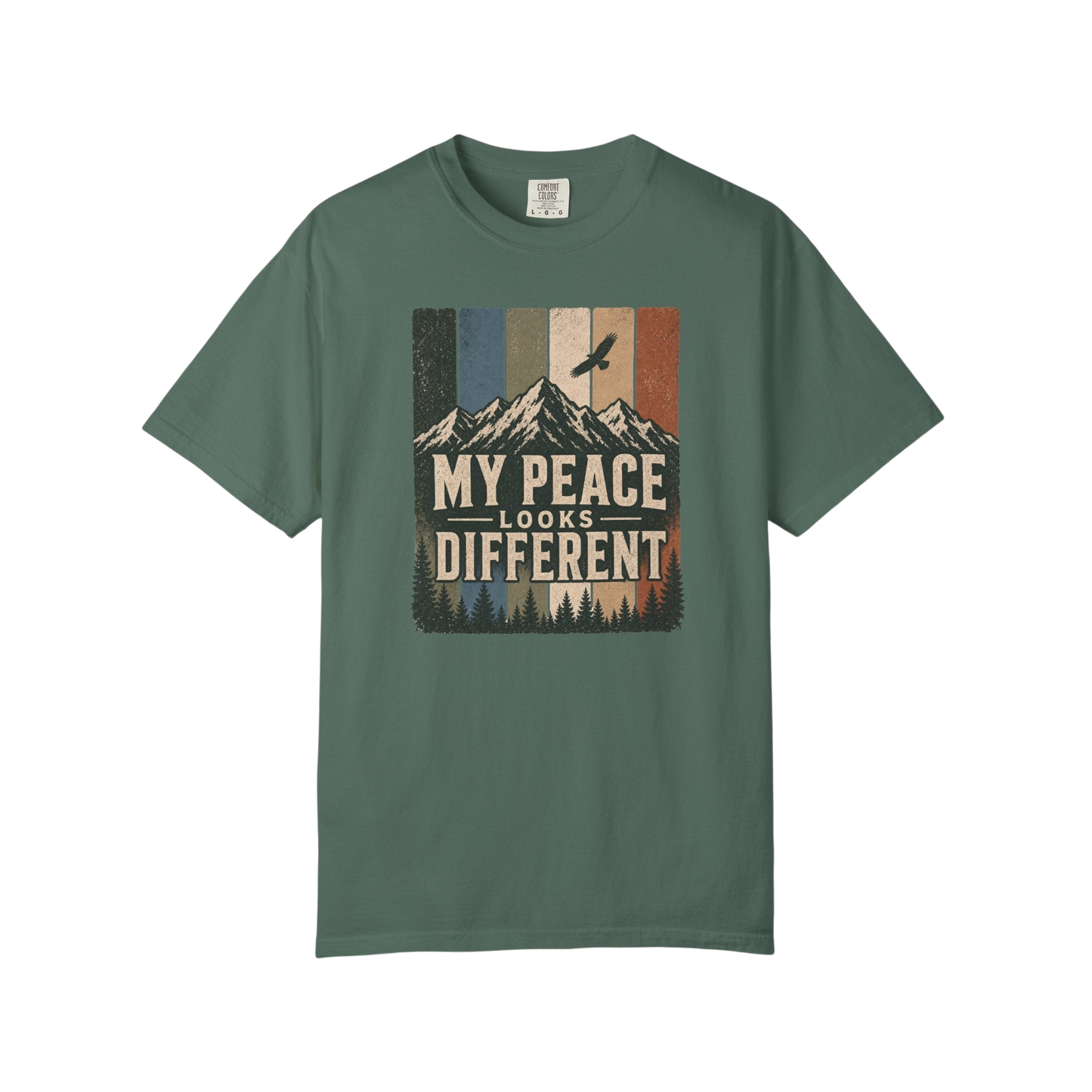 My Peace Looks Different Mountain T-Shirt