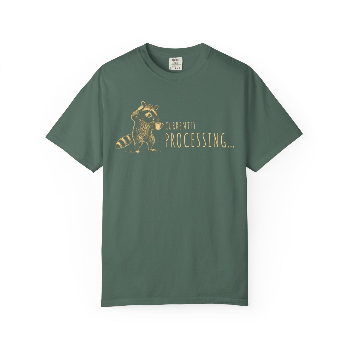Currently Processing Raccoon T-Shirt