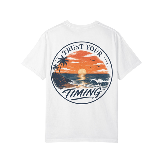Trust Your Timing Sunset T-Shirt