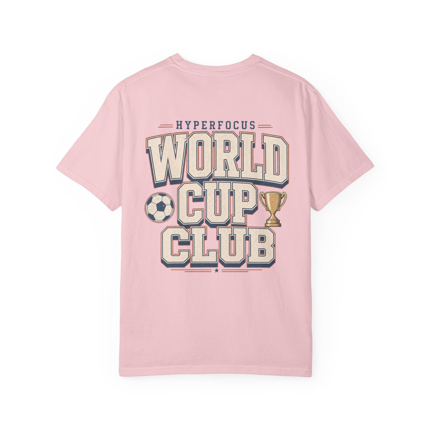 World Cup Club T-Shirt — Retro Soccer Graphic Tee BACK PRINT
