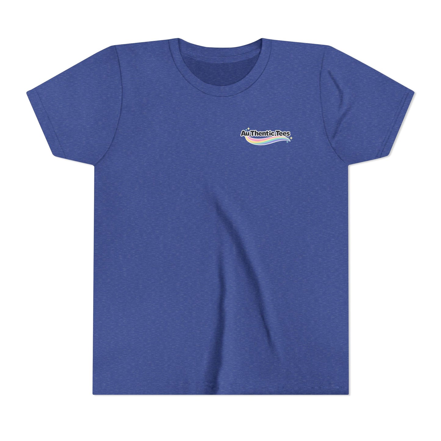 Youth Tee — "Too Much Everything" Cozy Silly Goose Graphic Shirt BACK PRINT