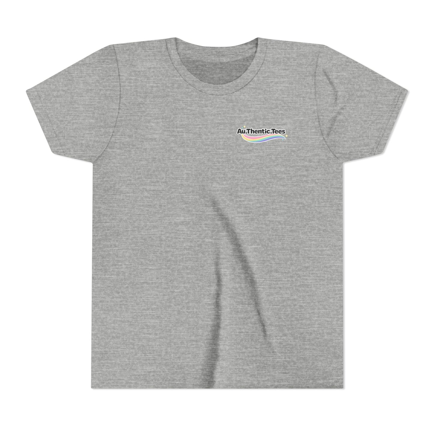 Youth Tee — "Too Much Everything" Cozy Silly Goose Graphic Shirt BACK PRINT