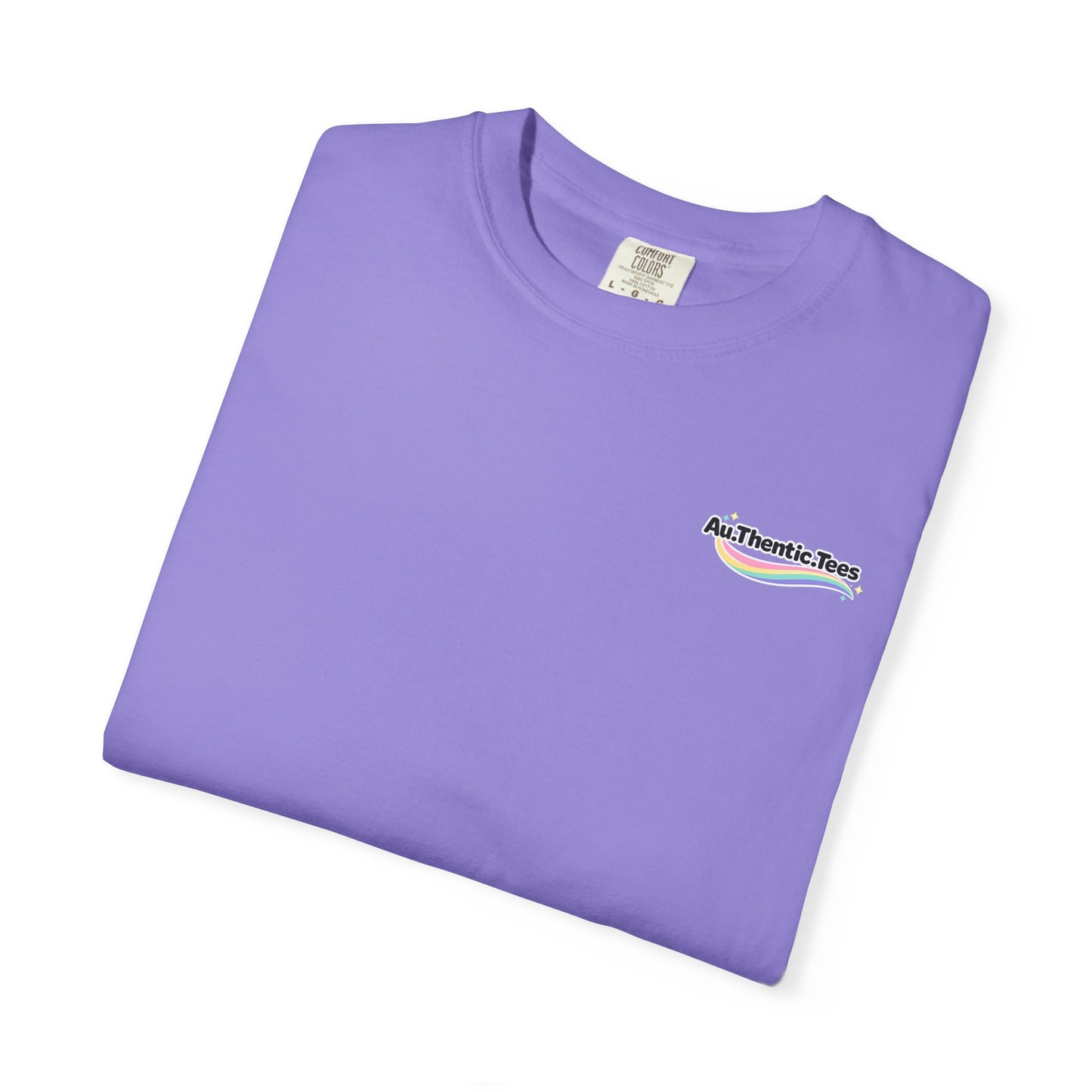 100% Neurospicy T-Shirt — Vintage Train 'Toot Toot' Graphic Tee BACK PRINT