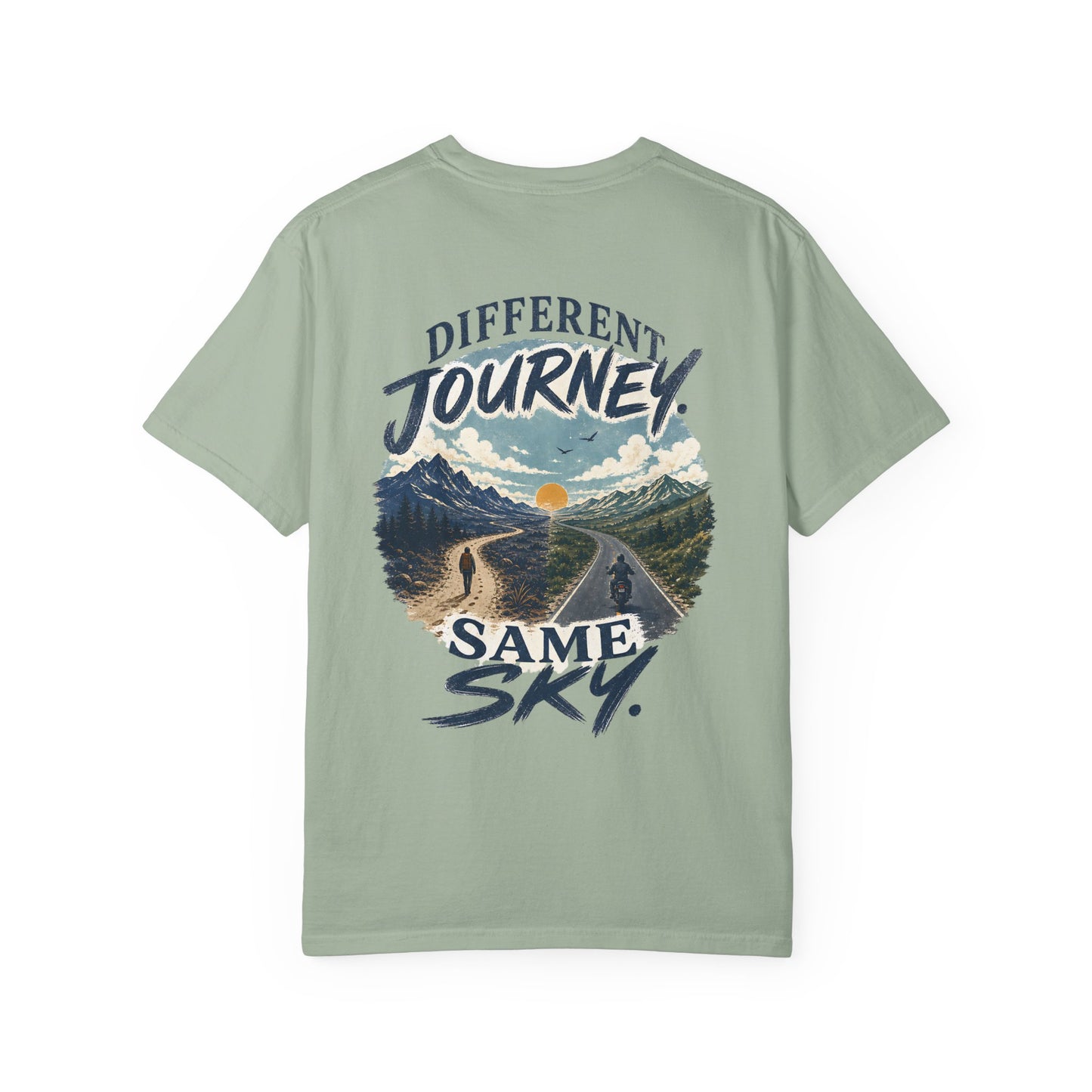 Different Journey Same Sky T-Shirt — Inspirational Autism Graphic Tee