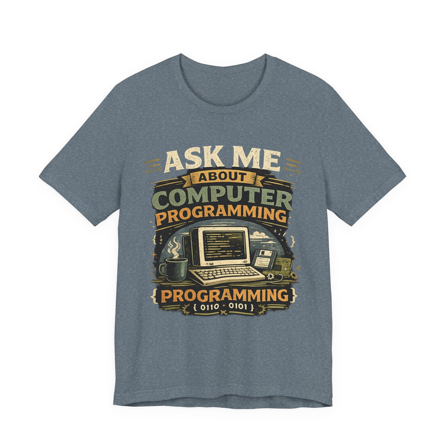 Ask Me About Computer Programming T-Shirt image