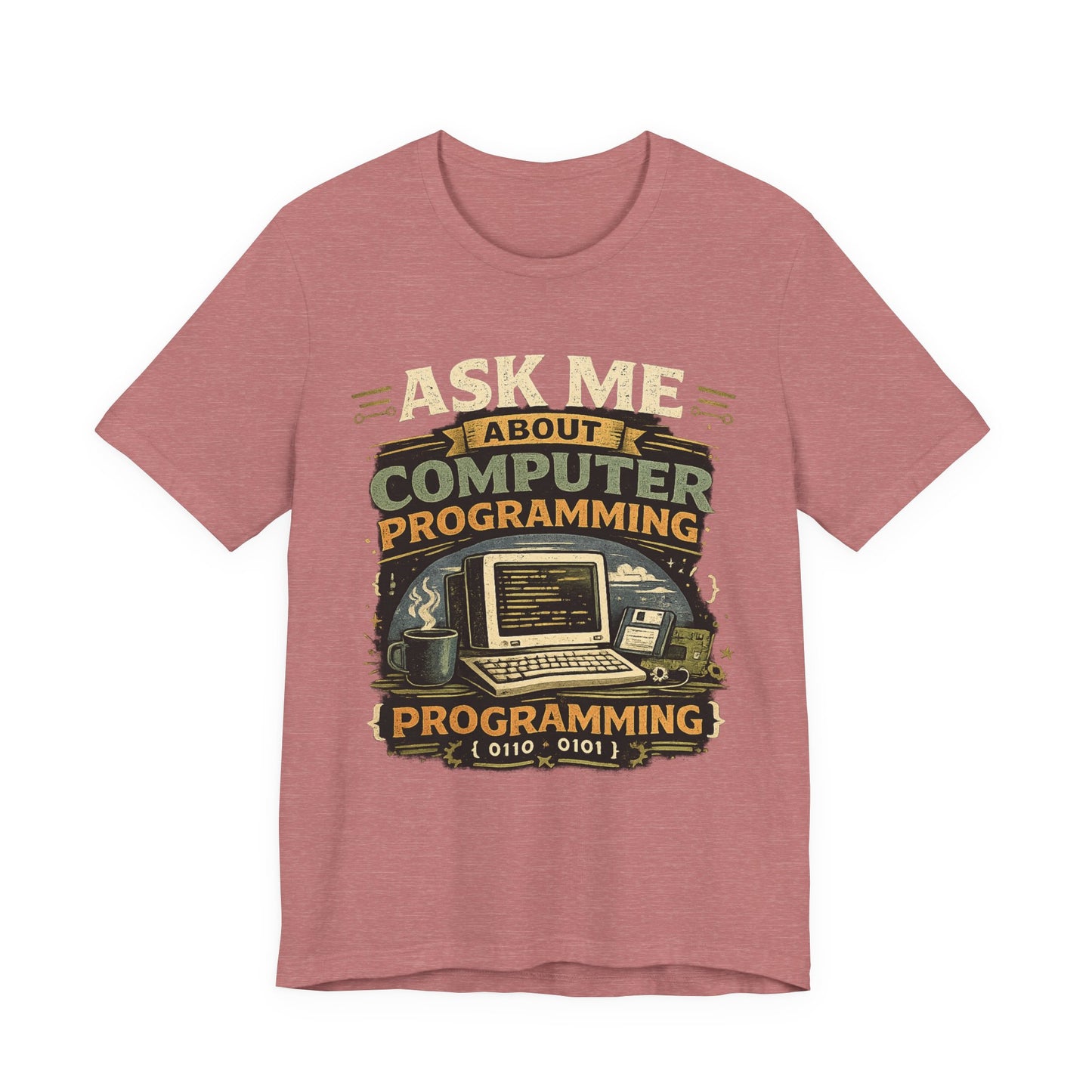 Ask Me About Computer Programming T-Shirt image
