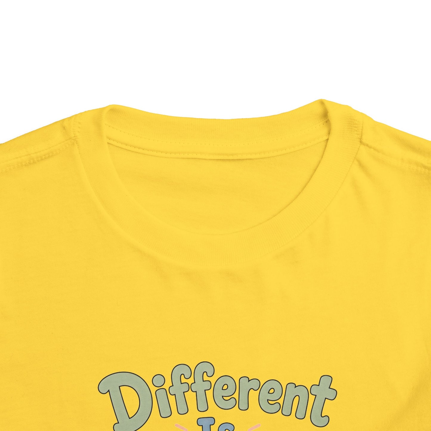 Toddler Tee — "Different Is Amazing" Giraffe &amp; Zebra Diversity Kids Shirt image 23
