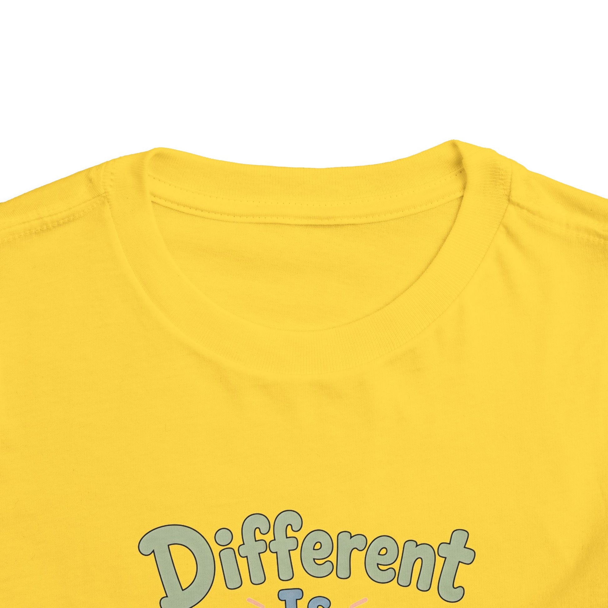 Toddler Tee — "Different Is Amazing" Giraffe &amp; Zebra Diversity Kids Shirt image 23