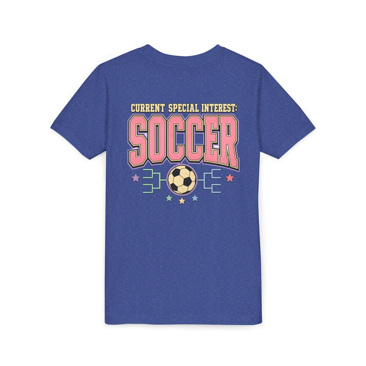 Soccer T‑Shirt – "Current Special Interest: Soccer" Youth Graphic Tee