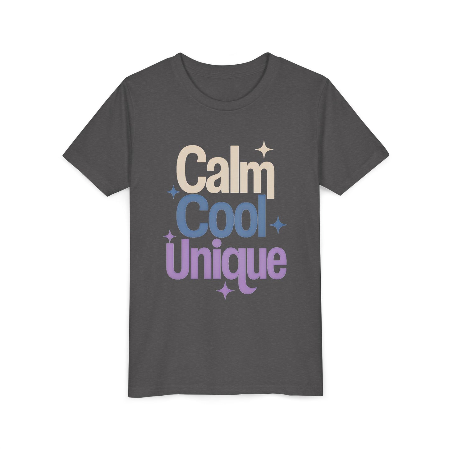 Youth Tee – Calm Cool Unique Retro Graphic Kids Shirt