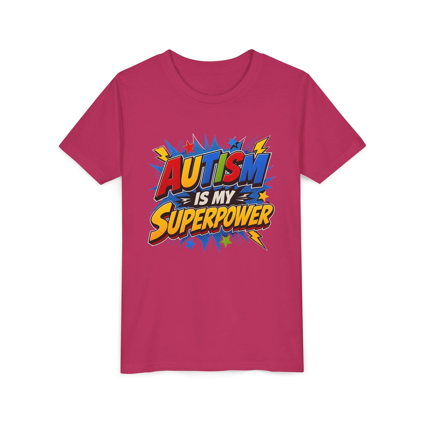 Autism Is My Superpower Youth Tee