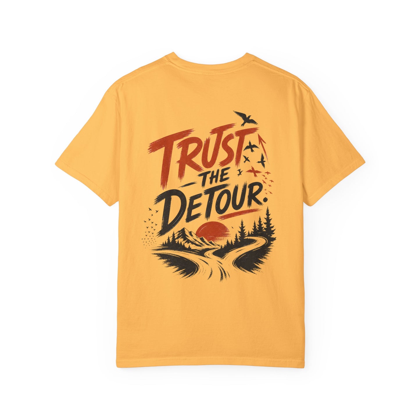 Trust the Detour T-Shirt — ADHD Inspirational Road Trip Graphic Tee