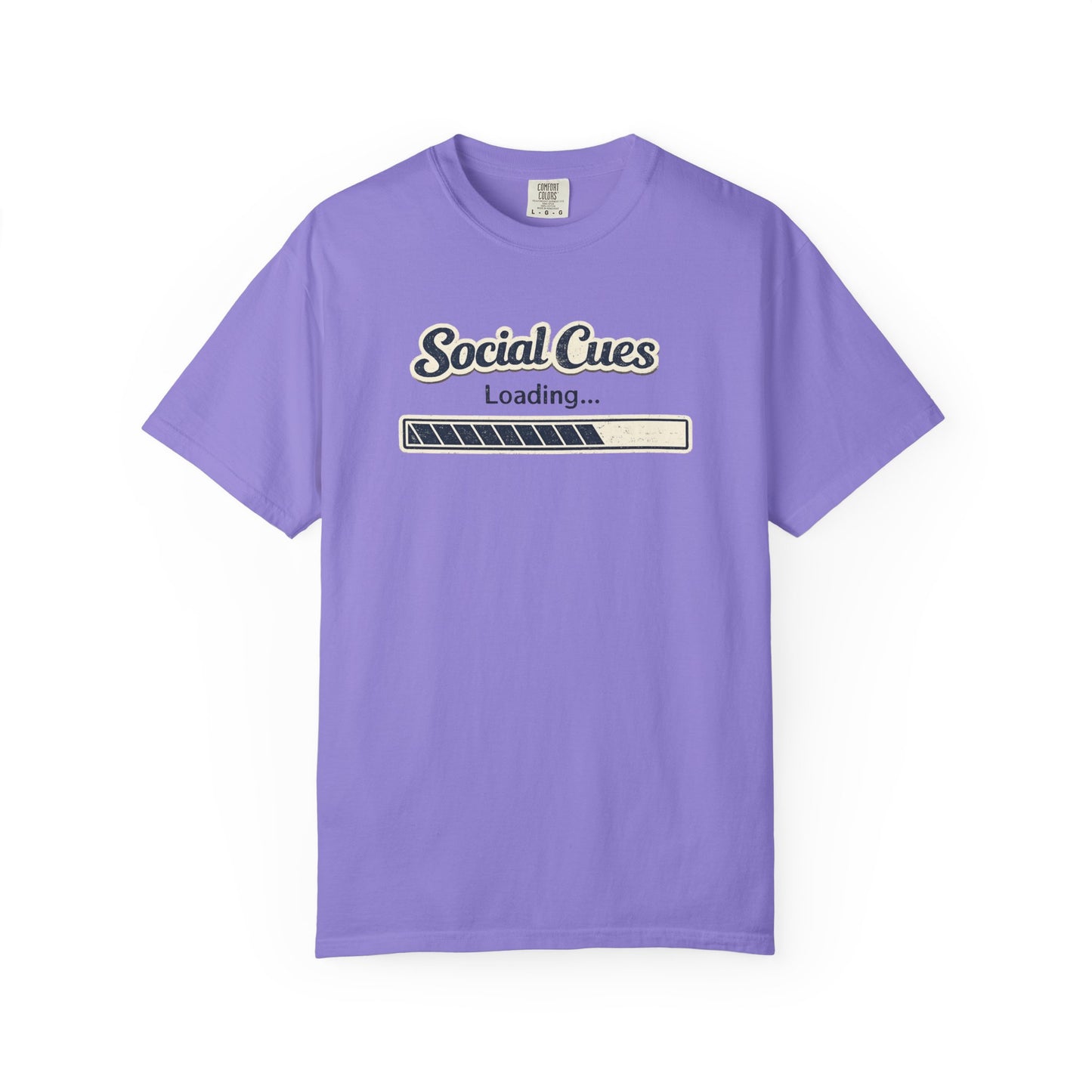 Social Cues Loading T-Shirt — Funny Neurodiversity Tee