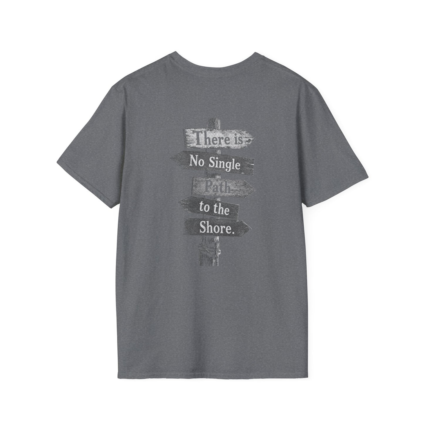 No Single Path Graphic Tee – Wooden Signpost