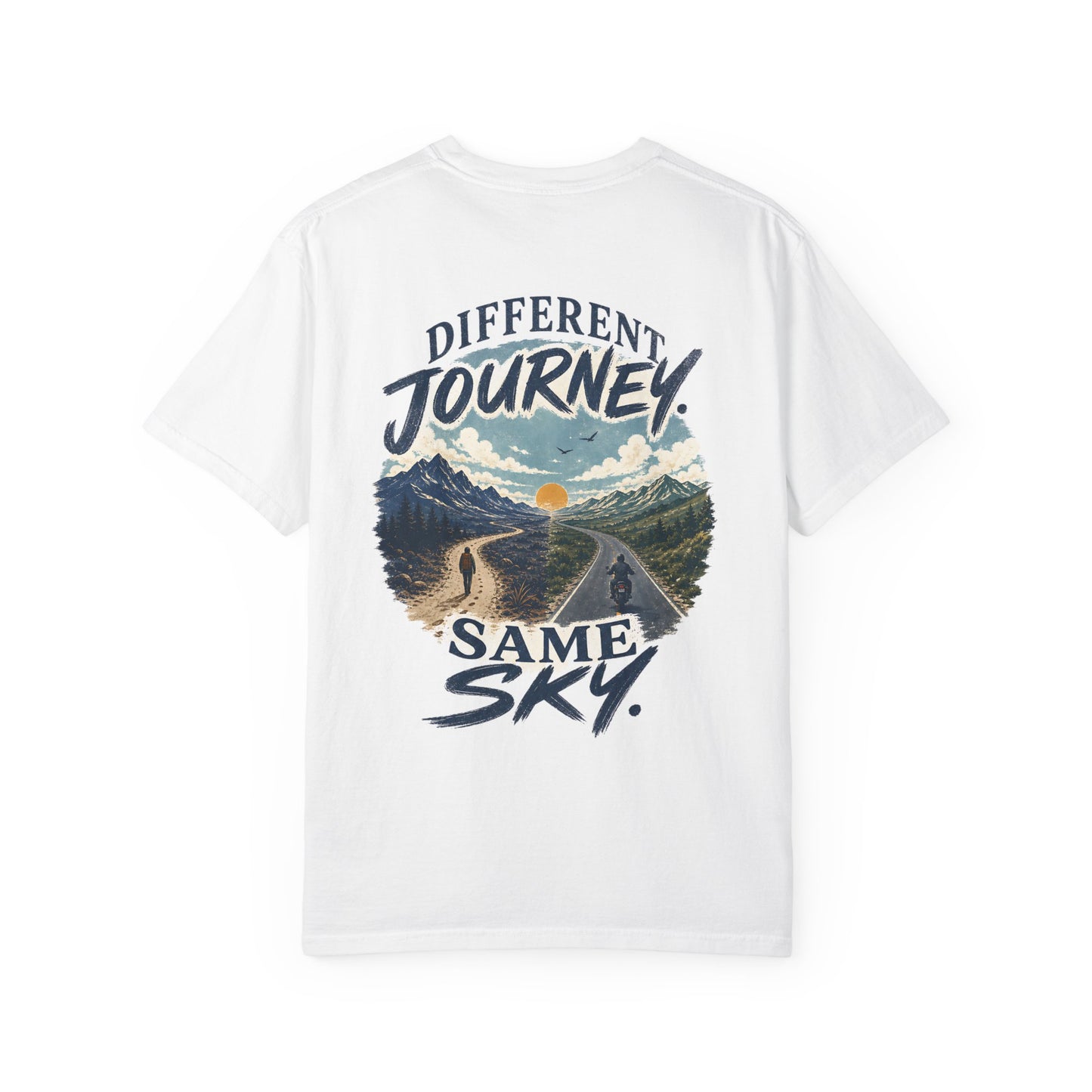 Different Journey Same Sky T-Shirt — Inspirational Autism Graphic Tee