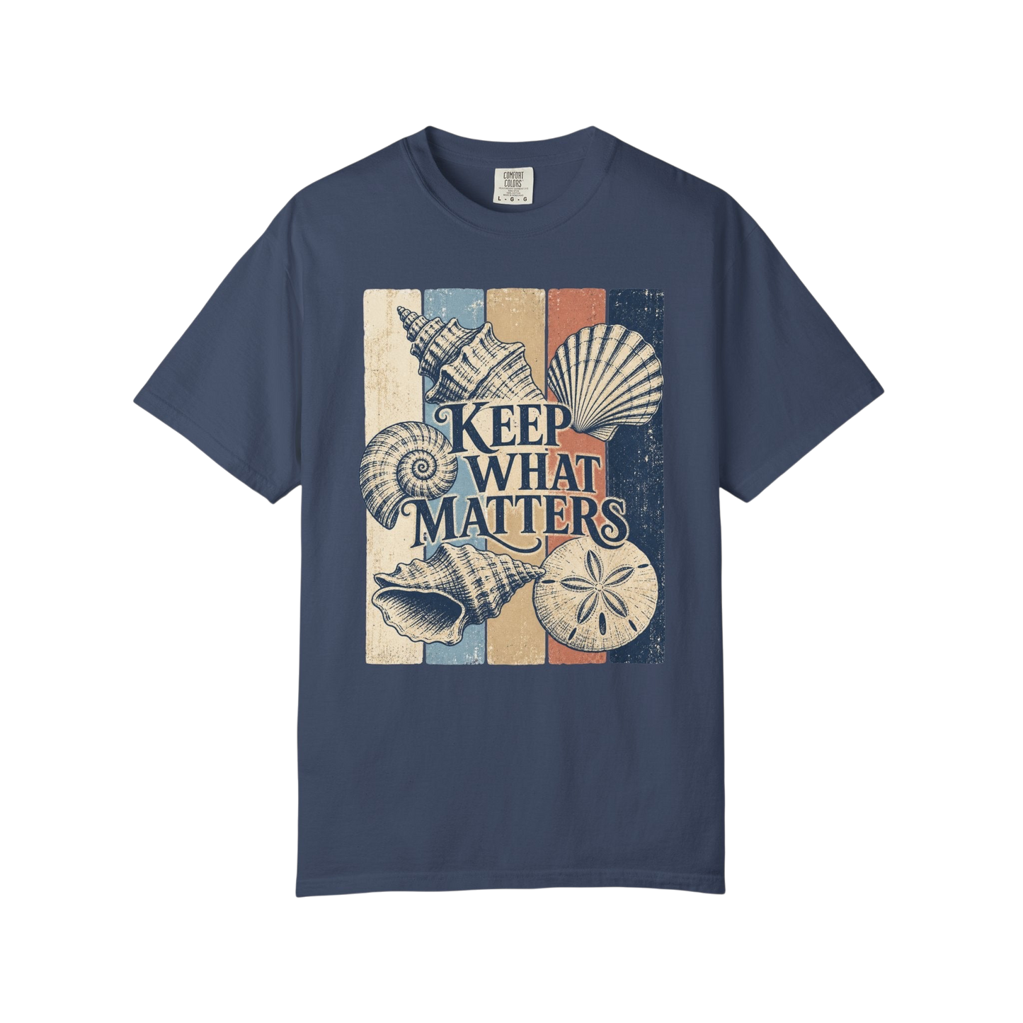Keep What Matters Seashell T-Shirt