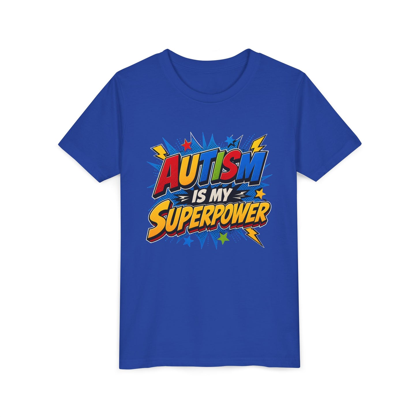 Autism Is My Superpower Youth Tee