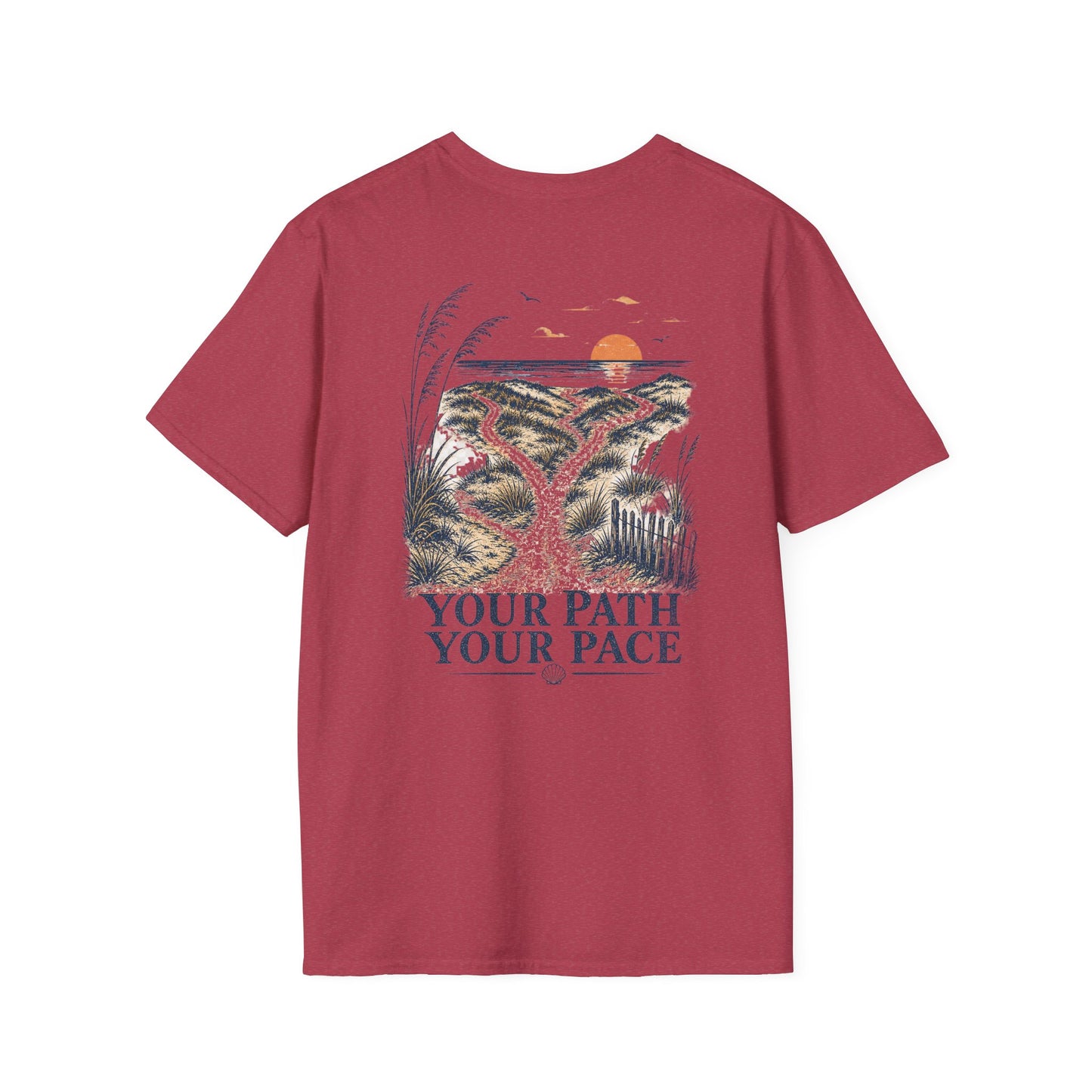 "Your Path Your Pace" Vintage Coastal Graphic Tee